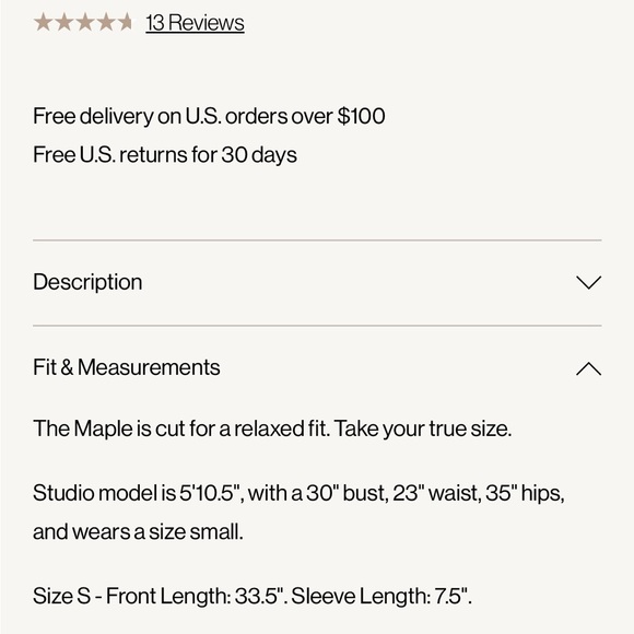 NWT Varley Maple DoubleSoft Dress in Abbey Stone / Khaki - S - Picture 11 of 12